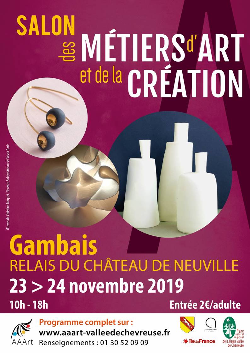Salon des Métiers d'Art et de la Création de Gambais 2019