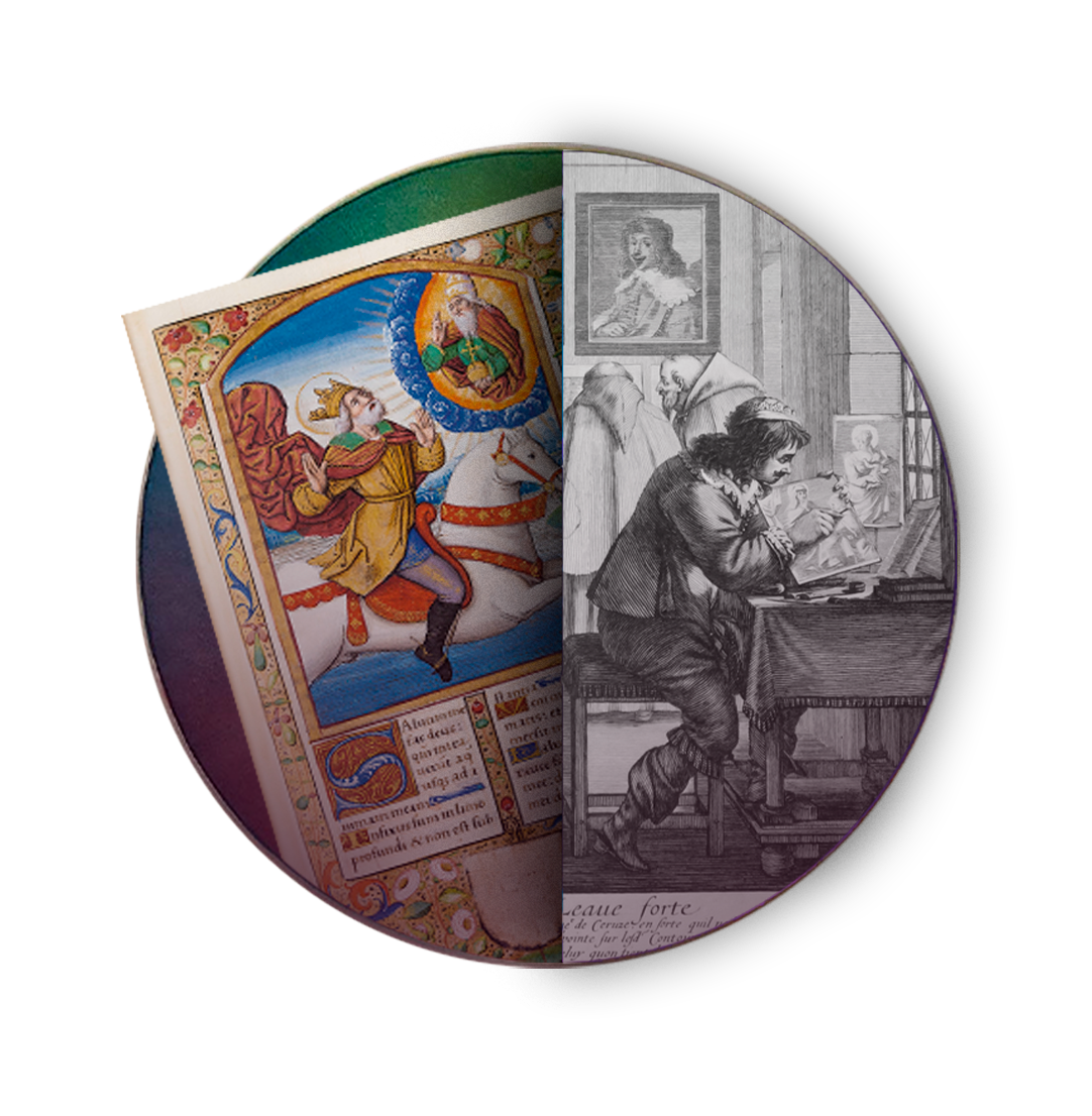 Affiche du Salon international du livre rare & des arts graphiques