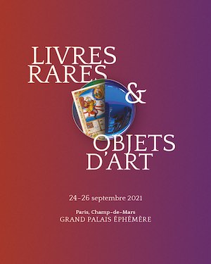 Affiche du salon du livre rare et des objets d'art